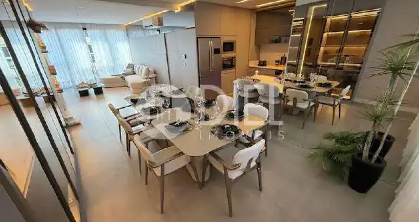 Apartamento mobiliado, 4 dormitórios e 3 vagas!, barra sul, balneário camboriú - sc