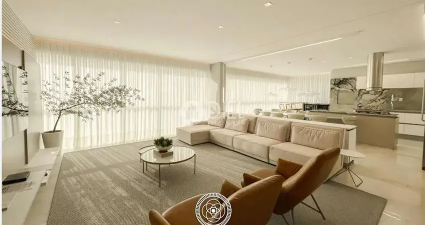 Um belo apto mobiliado e decorado frente mar!, meia praia, itapema - sc