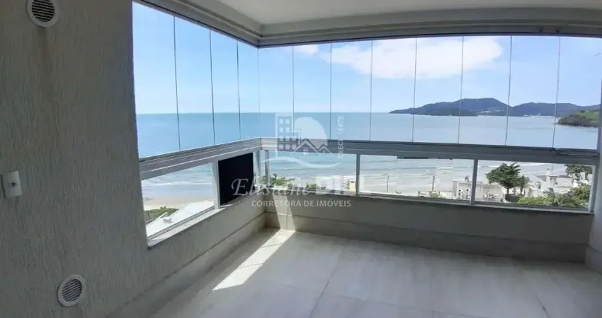Apartamento na praia 3 suítes 2 vagas em pereque, pereque, porto belo - sc