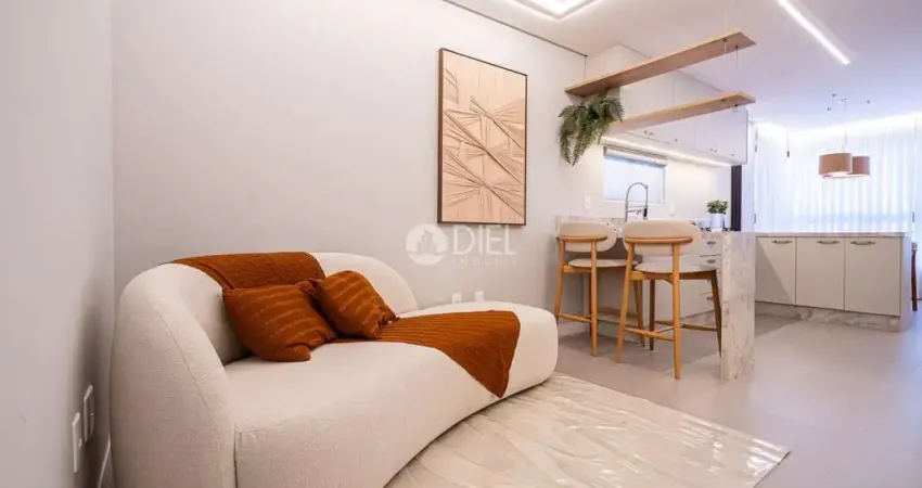 Apto mobiliado com 2 suítes e 1 vaga em porto belo, pereque, porto belo - sc