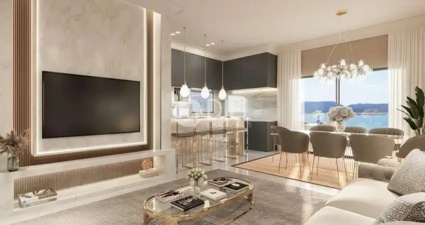 Apto com 2 suítes e 2 vagas de garagem , pereque, porto belo - sc