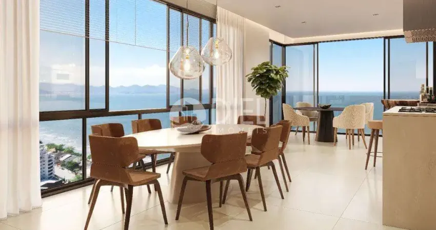 4 suítes 3 vagas vista mar na praia de porto belo, pereque, porto belo - sc