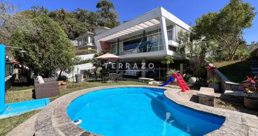 Casa à venda, 4 quartos, 2 suítes, 3 vagas, tijuca - teresópolis/rj