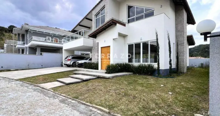 Casa em condomínio à venda, 4 quartos, 4 suítes, 2 vagas, albuquerque - teresópolis/rj