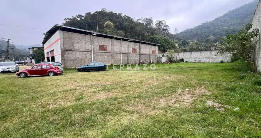 Terreno comercial/industrial de 1.000 m² em teresópolis, albuquerque (rj)