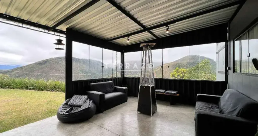 Casa em condomínio à venda, 1 quarto, 4 vagas, albuquerque - teresópolis/rj