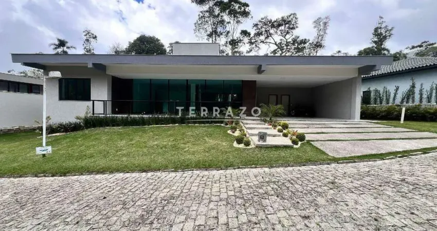 Casa em condomínio à venda em teresópolis (quebra frascos) – 3 suítes, 4 vagas, lazer completo