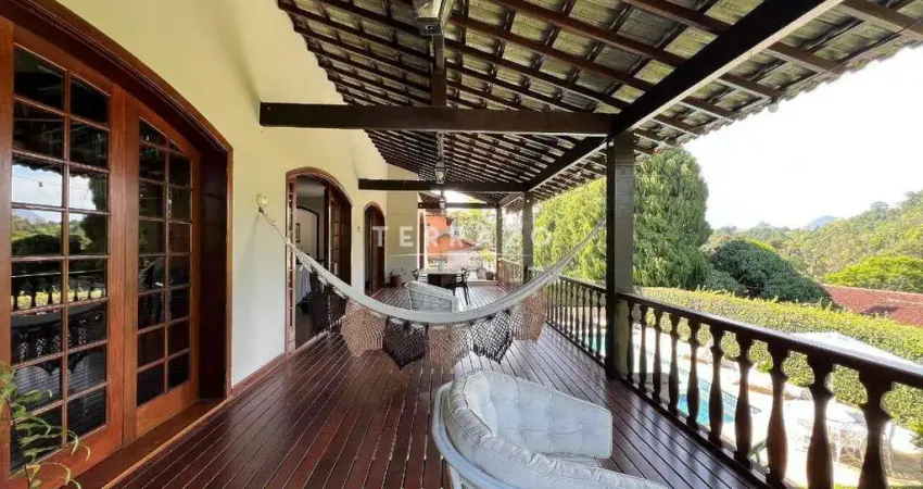 Casa em condomínio à venda, 4 quartos, 2 suítes, 2 vagas, bom retiro - teresópolis/rj