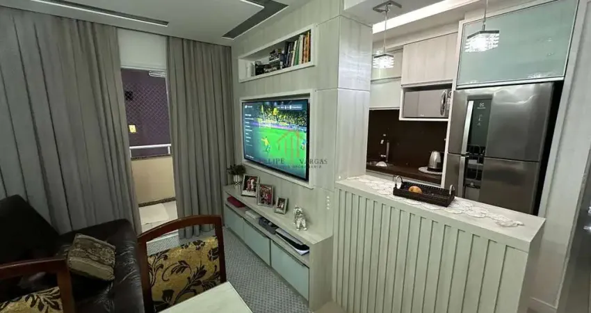 Apartamento mobiliado de 2 dormitórios na Pedra Branca