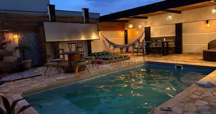 SOBRADO AUTOMATIZADO - COM PISCINA - RESIDENCIAL REAL PARK - SUMARÉ