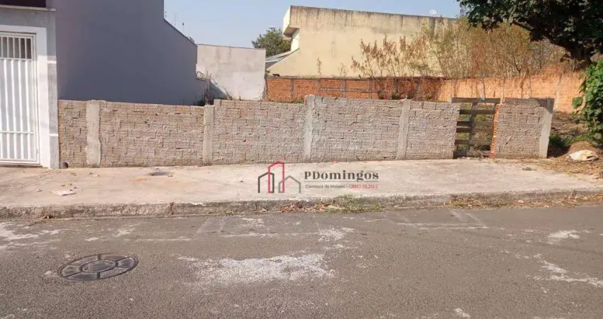 TERRENO PLANO - COM GUIA E MURO FEITOS - PARQUE RESIDENCIAL SÃO CLEMENTE - MONTE MOR