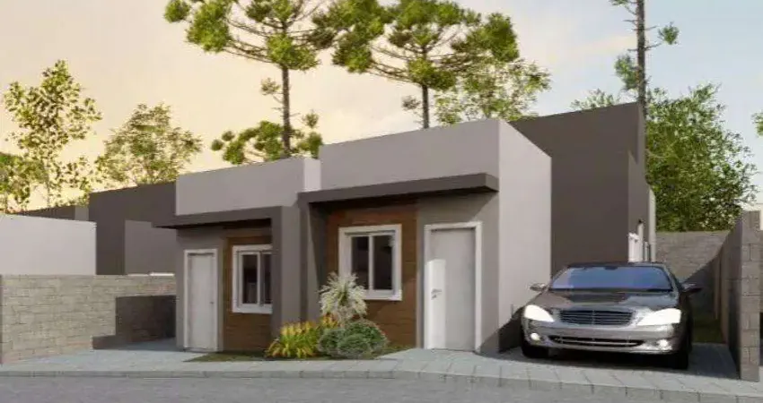 Casa para Venda em São José dos Pinhais, Colonia Rio Grande, 2 dormitórios, 1 suíte, 2 banheiros, 1 vaga