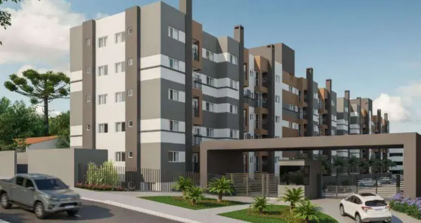 Apartamento para venda em são josé dos pinhais, boneca do iguaçu, 2 dormitórios, 1 banheiro, 1 vaga