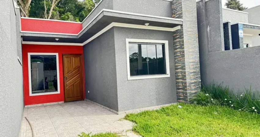 Casa para Venda em Fazenda Rio Grande, Gralha Azul, 3 dormitórios, 1 suíte, 2 banheiros, 2 vagas