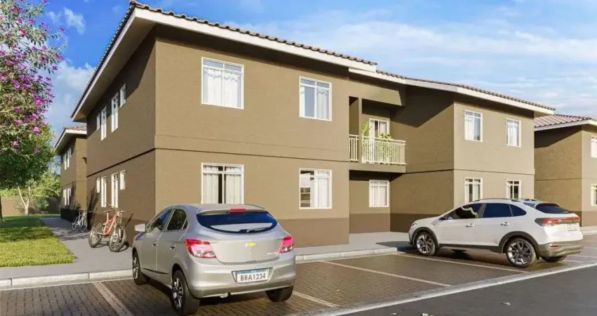 Apartamento para Venda em São José dos Pinhais, Campo Largo da Roseira, 2 dormitórios, 1 banheiro, 1 vaga
