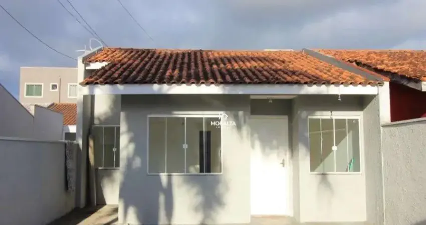 Casa para Venda em São José dos Pinhais, Roseira de São Sebastião, 3 dormitórios, 1 banheiro, 2 vagas