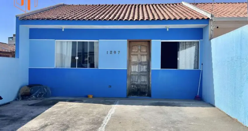 Casa para Venda em São José dos Pinhais, Parque da Fonte, 2 dormitórios, 1 banheiro, 2 vagas