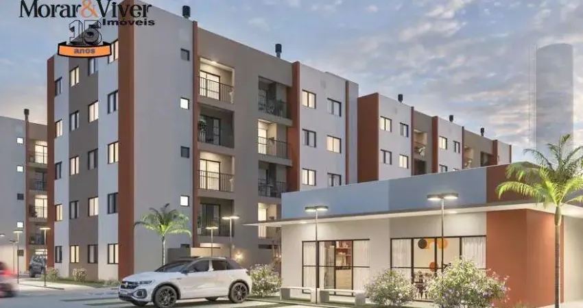 Apartamento para venda em pinhais, atuba, 2 dormitórios, 1 banheiro, 1 vaga