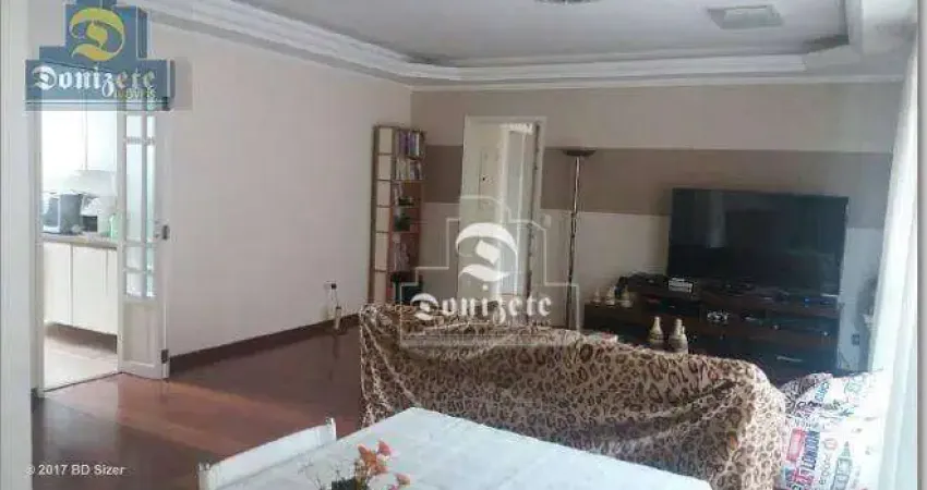 Apartamento com 3 dormitórios à venda, 140 m² por R$ 690.000,00 - Vila Guiomar - Santo André/SP