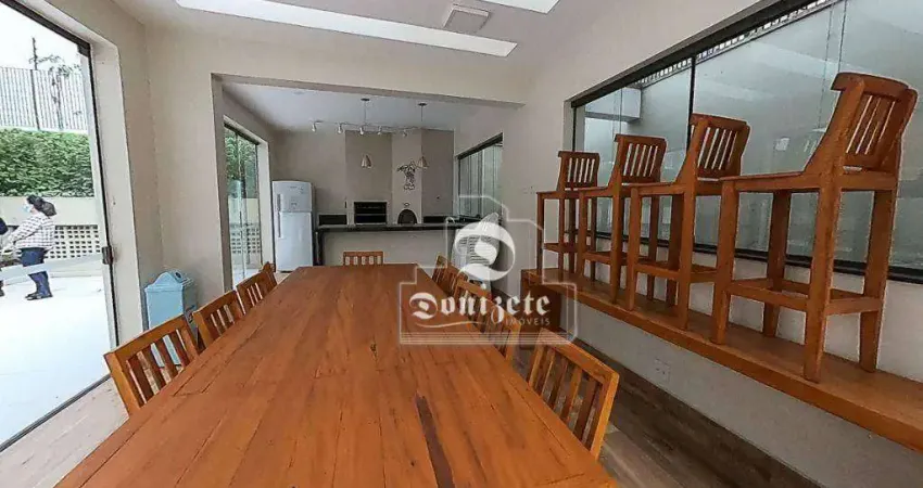 Apartamento com 3 dormitórios à venda, 136 m² por R$ 1.190.000,00 - Jardim - Santo André/SP