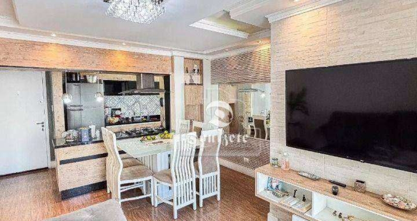 Apartamento com 3 dormitórios à venda, 73 m² por R$ 680.000,00 - Jardim - Santo André/SP