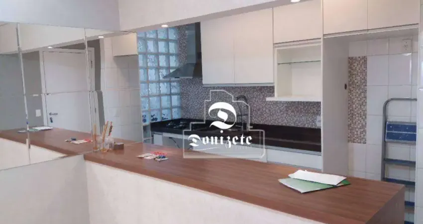 Apartamento com 3 dormitórios à venda, 76 m² por R$ 690.000,00 - Campestre - Santo André/SP