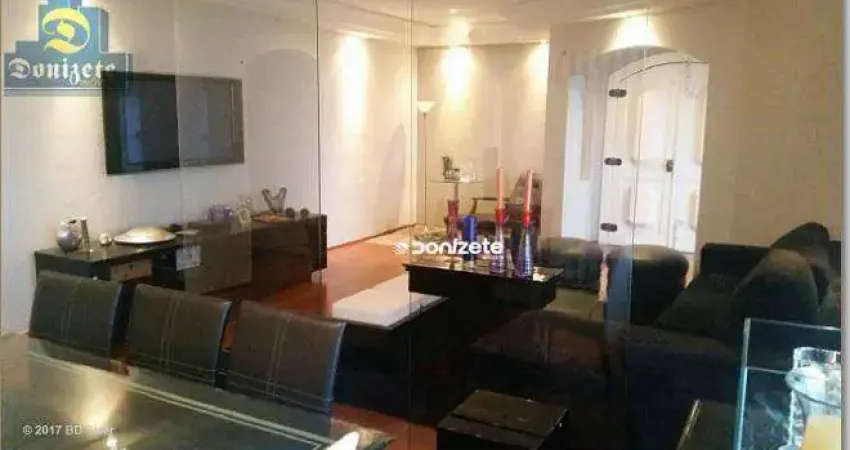 Apartamento com 3 dormitórios à venda, 233 m² por r$ 1.375.000,00 - vila assunção - santo andré/sp