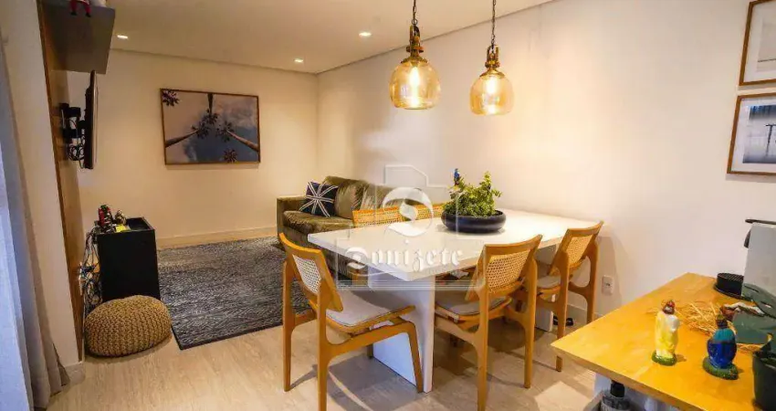 Apartamento com 3 dormitórios à venda, 89 m² por R$ 830.000,00 - Campestre - Santo André/SP