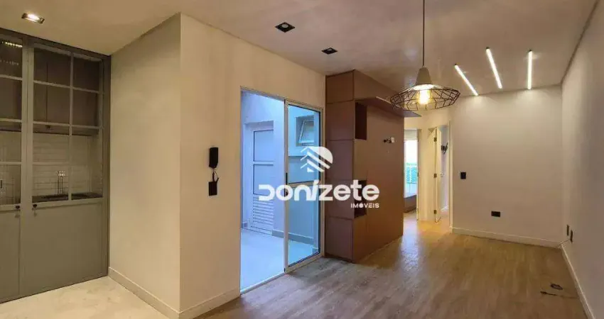 Apartamento com 2 dormitórios à venda, 54 m² por r$ 500.000,00 - campestre - santo andré/sp