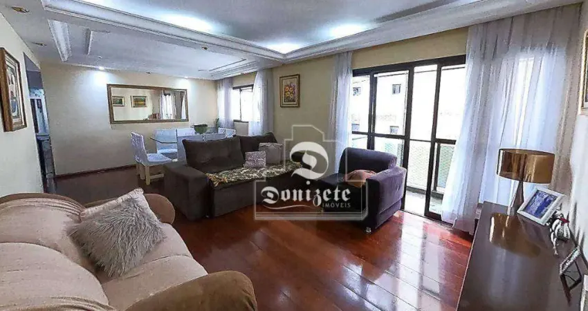 Apartamento com 3 dormitórios à venda, 134 m² por R$ 985.000,00 - Jardim Bela Vista - Santo André/SP