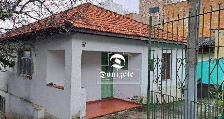 Terreno à venda, 530 m² por R$ 1.300.000,00 - Paraíso - Santo André/SP