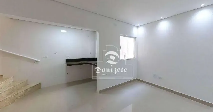 Cobertura com 3 dormitórios à venda, 130 m² por R$ 665.000,00 - Vila Curuçá - Santo André/SP