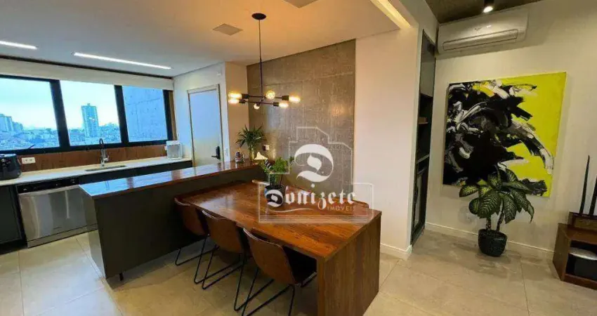 Apartamento com 2 dormitórios à venda, 100 m² por R$ 1.499.999,99 - Jardim - Santo André/SP