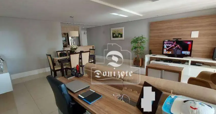 Apartamento com 3 dormitórios à venda, 115 m² por R$ 1.099.000,00 - Vila Valparaíso - Santo André/SP