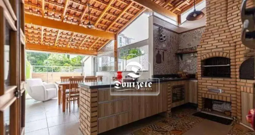 Cobertura com 3 dormitórios à venda, 130 m² por R$ 650.000,00 - Vila Eldízia - Santo André/SP