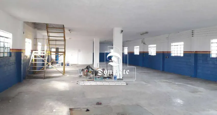 Salão para alugar, 640 m² por R$ 7.900,00/mês - Vila Lucinda - Santo André/SP