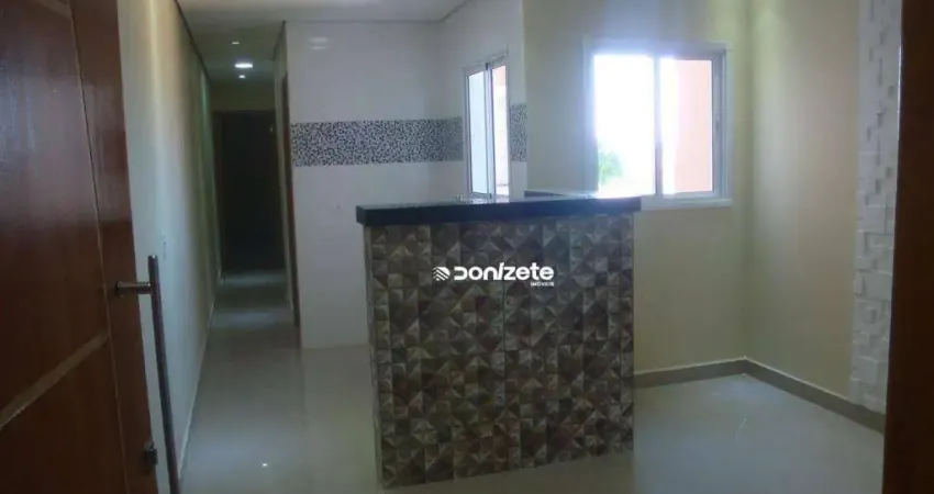 Cobertura com 2 dormitórios à venda, 120 m² por r$ 530.000,00 - vila tibiriçá - santo andré/sp