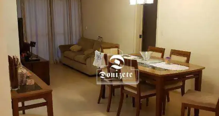 Apartamento com 3 dormitórios para alugar, 110 m² por r$ 4.350,00/mês - vila valparaíso - santo andré/sp