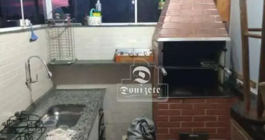 Cobertura com 2 dormitórios à venda, 100 m² por R$ 389.999,90 - Vila Tibiriçá - Santo André/SP