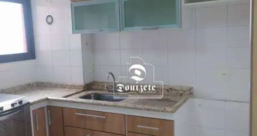 Apartamento com 3 dormitórios para alugar, 76 m² por R$ 3.800,00/mês - Vila Gilda - Santo André/SP