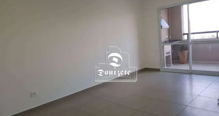 Apartamento com 2 dormitórios para alugar, 75 m² por r$ 5.720,00/mês - campestre - santo andré/sp