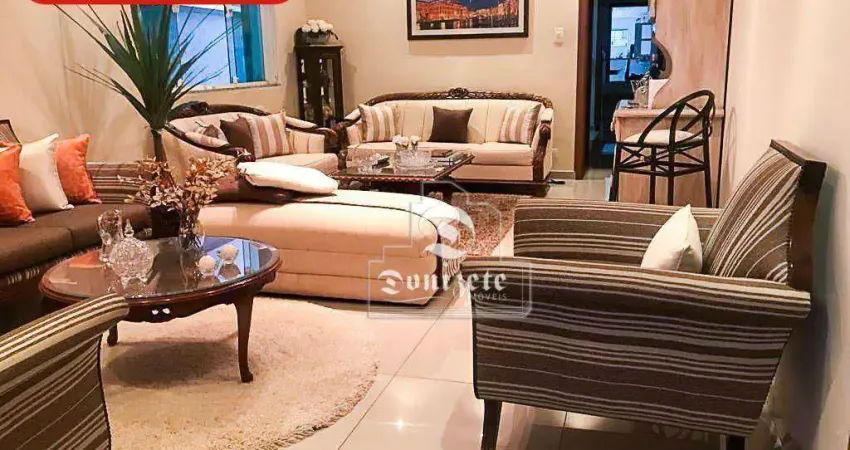 Sobrado com 4 dormitórios à venda, 350 m² por R$ 1.599.999,00 - Jardim - Santo André/SP