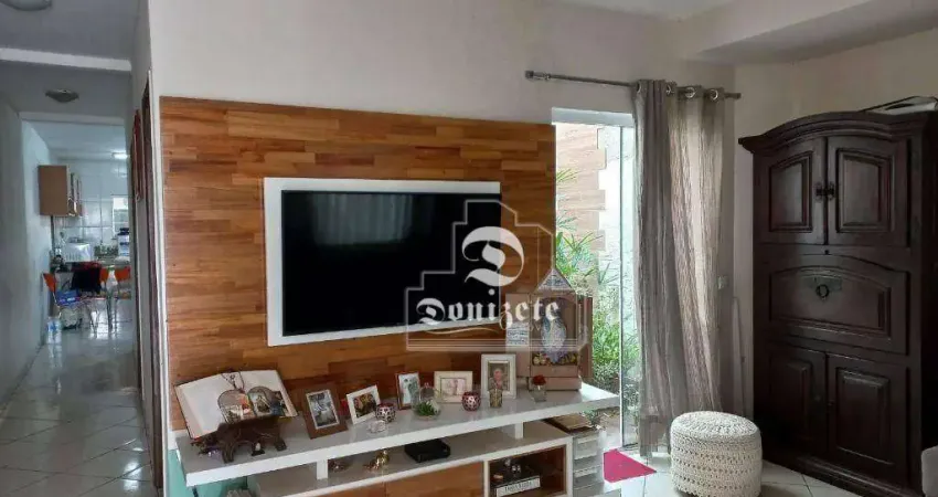 Sobrado com 3 dormitórios à venda, 200 m² por R$ 1.165.000,00 - Vila Assunção - Santo André/SP