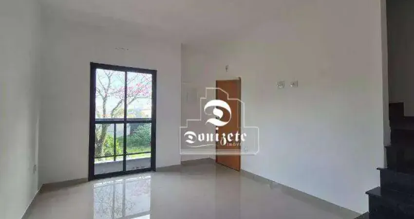 Cobertura com 2 dormitórios à venda, 90 m² por R$ 460.000,00 - Vila Assunção - Santo André/SP