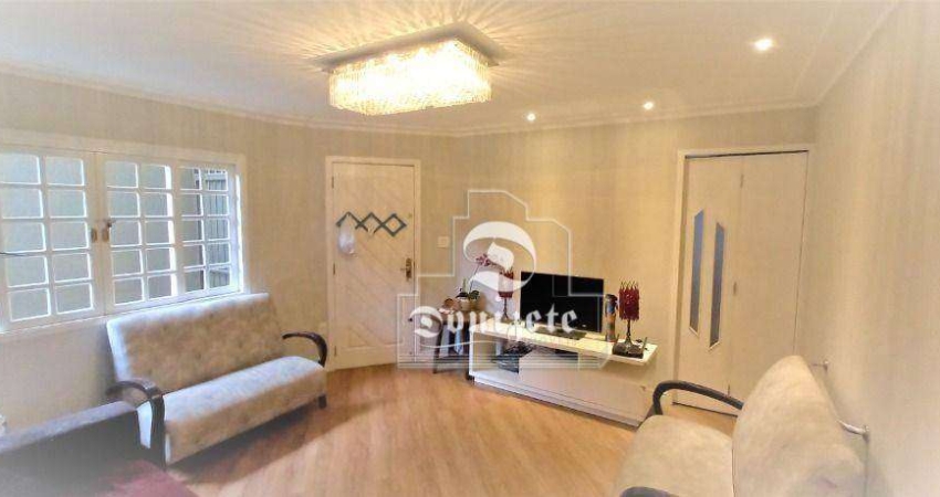 Sobrado com 5 dormitórios, 210 m² - venda por R$ 1.200.000,00 ou aluguel por R$ 7.013,33/mês - Vila Assunção - Santo André/SP