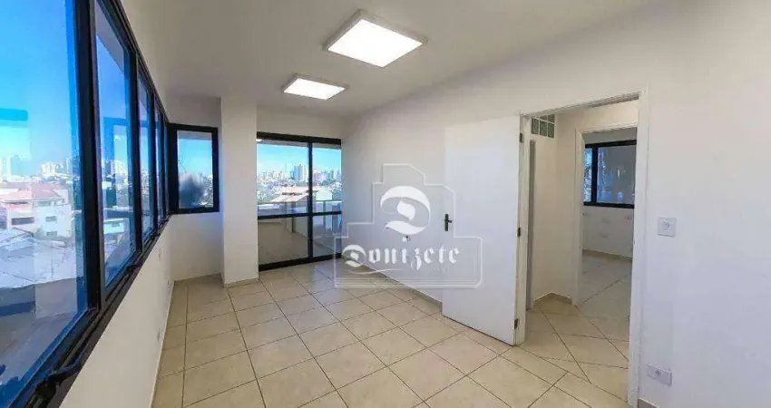 Sala à venda, 83 m² por R$ 480.000,00 - Vila Assunção - Santo André/SP