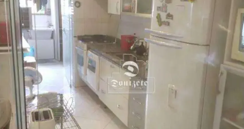 Apartamento com 3 dormitórios à venda, 90 m² por R$ 750.000,00 - Vila Pires - Santo André/SP