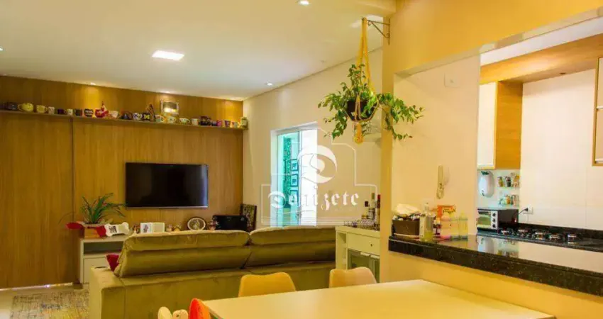 Apartamento com 3 dormitórios à venda, 96 m² por R$ 680.000,00 - Campestre - Santo André/SP