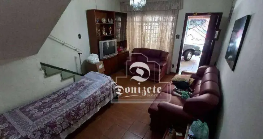 Sobrado à venda, 107 m² por R$ 587.999,99 - Campestre - Santo André/SP