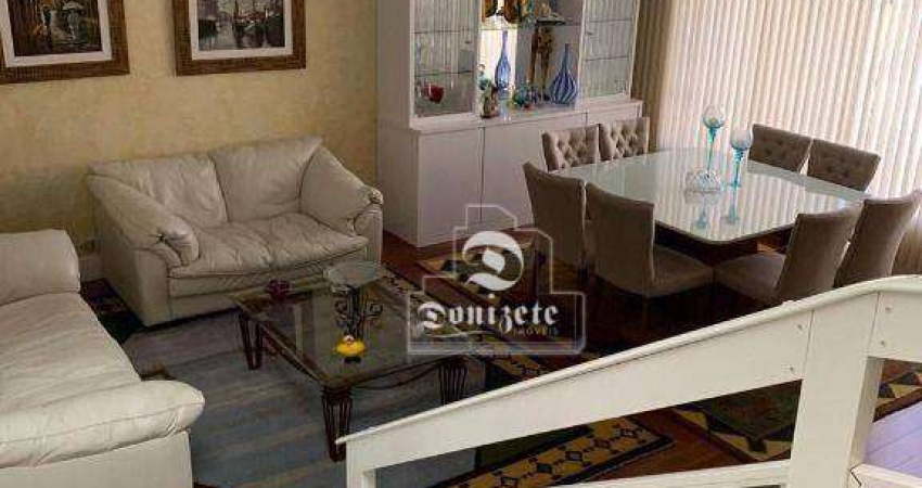 Sobrado com 3 dormitórios à venda, 201 m² por R$ 1.380.000,00 - Jardim Bela Vista - Santo André/SP